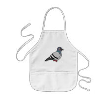 Cute Rock Pigeon Apron