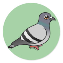 Cute Rock Pigeon Stickers