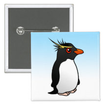 Cute Rockhopper Penguin Pin