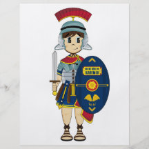Cute Roman Soldier Flyer