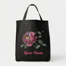 Cute Rose Faerie Personalised Bag