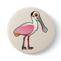 Cute Roseate Spoonbill