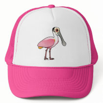 Cute Roseate Spoonbill