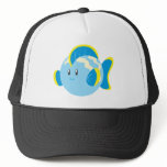 Cute Round Fish Trucker Hat