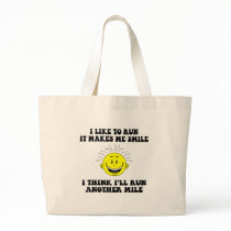 Cute running saying bag