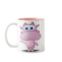 cute sad little hippo mugs