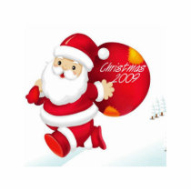 CUTE SANTA CHRISTMAS TREE