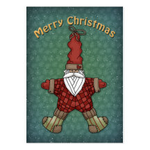 Cute Santa tag Business Card