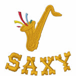 Cute Saxophone Player T shirt embroidered shirts