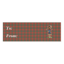 cute scarecrow bear business cards