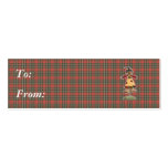 cute scarecrow bear III business cards