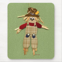 Cute Scarecrow Gifts Mousepad