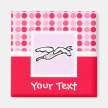 Cute Seagull Refrigerator Magnets