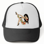 Cute Sexy Girl With Tattoos hats