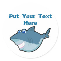 Cute Shark Stickers