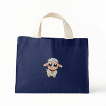 Cute Sheep Canvas Bags