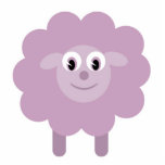Cute sheep brooch