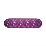 Cute Sheep Dogs Cats Purple Deck For Girls skateboards
