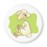 Cute Sheep Refrigerator Magnet