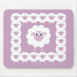 Cute sheep mouse mat mousepads