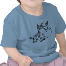 Cute Sketch Doodle Baby Cow shirt