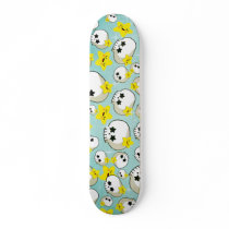 Cute Skulls And Stars Pattern Skateboard Decks