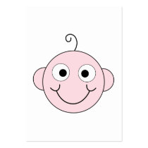 Cute Smiling Baby. Custom Text. Business Cards
