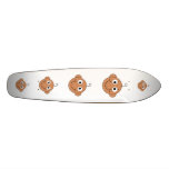Cute Smiling Baby. Dark Skin. Vector. Custom skateboards