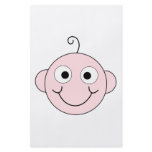 Cute Smiling Baby. Vector illustration. Custom flyers