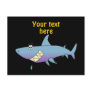 Cute Smiling Cartoon Shark Customisable Template