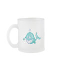cute smiling little whale mugs