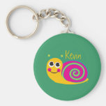Cute Snail Keychain