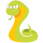Cute Snake photo sculptures