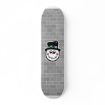 cute snowman face skateboards