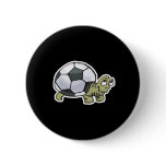 cute soccer turtle buttons