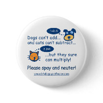 Cute Spay or Neuter Design Pins