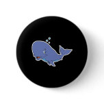 cute sperm whale buttons