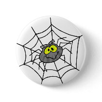 Cute spider button