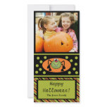 Cute Spider Halloween Kids Photo Card photo cards