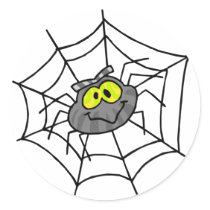Cute Spider stickers