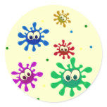 Cute Splat Stickers