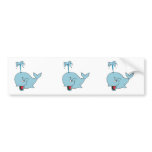 cute spouting whale bumper stickers