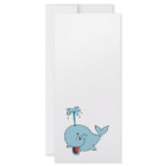 cute spouting whale rack cards