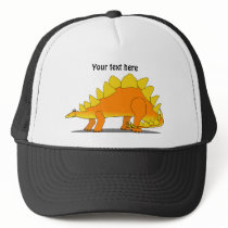 Cute Stegosaurus Dinosaur Cartoon Template Hats