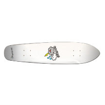 Cute Storm cloud logo Skateboard Decks
