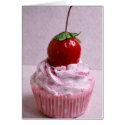 Cute Strawberry Cupcake cards