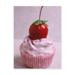 Cute Strawberry Cupcake postcards