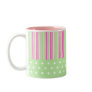 Cute Stripes and Polka Dots mug