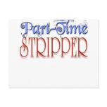 Cute Stripper, Exotic Dancer Merchandise postcards