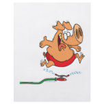 cute summer sprinkler piggy pig flyer